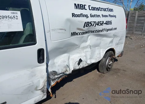 2005 GMC Savana Standard из США, поврежденный, VIN 1GTGG25VX51262507